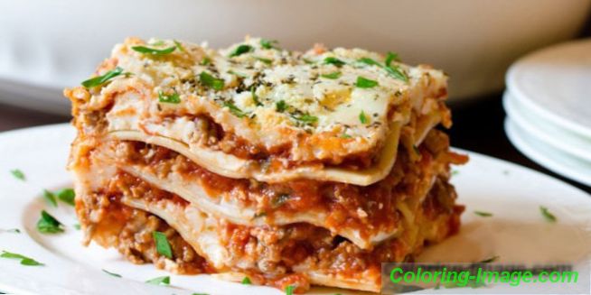 Lasagne s mletým mäsom: krok-za-krokom recepty na prípravu chutné jedlo s fotografiou