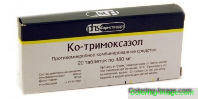 Ко-тримоксазол - форма випуску, від чого і як приймати антибіотик, механізм дії і протипоказання